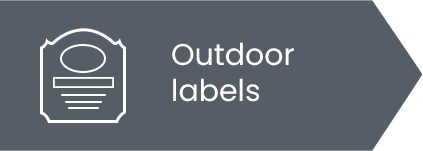 Outdoor labels